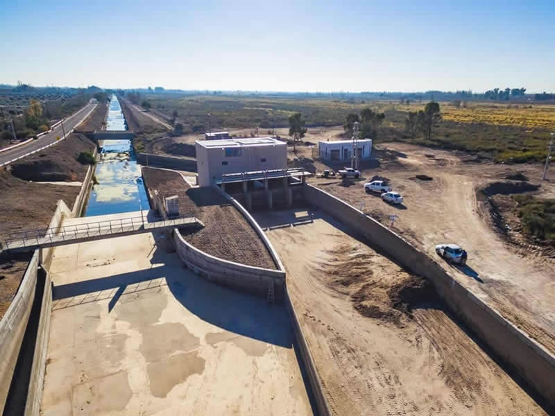 Minicentral Triple Salto. Mendoza, Argentina.