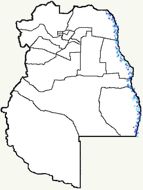 Hidrografia Mapa de la Cuenca del rio Desaguadero de Mendoza