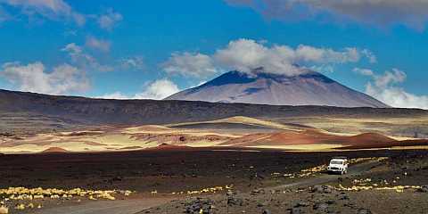 Reserva Total El Payen, paisaje volcánico de la Payunia