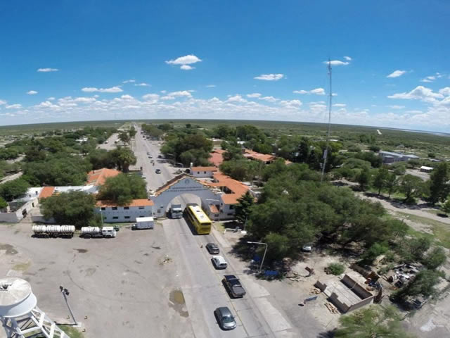 Foto: Mendoza.gov.ar Arco del Desaguadero La Paz Mendoza Argentina